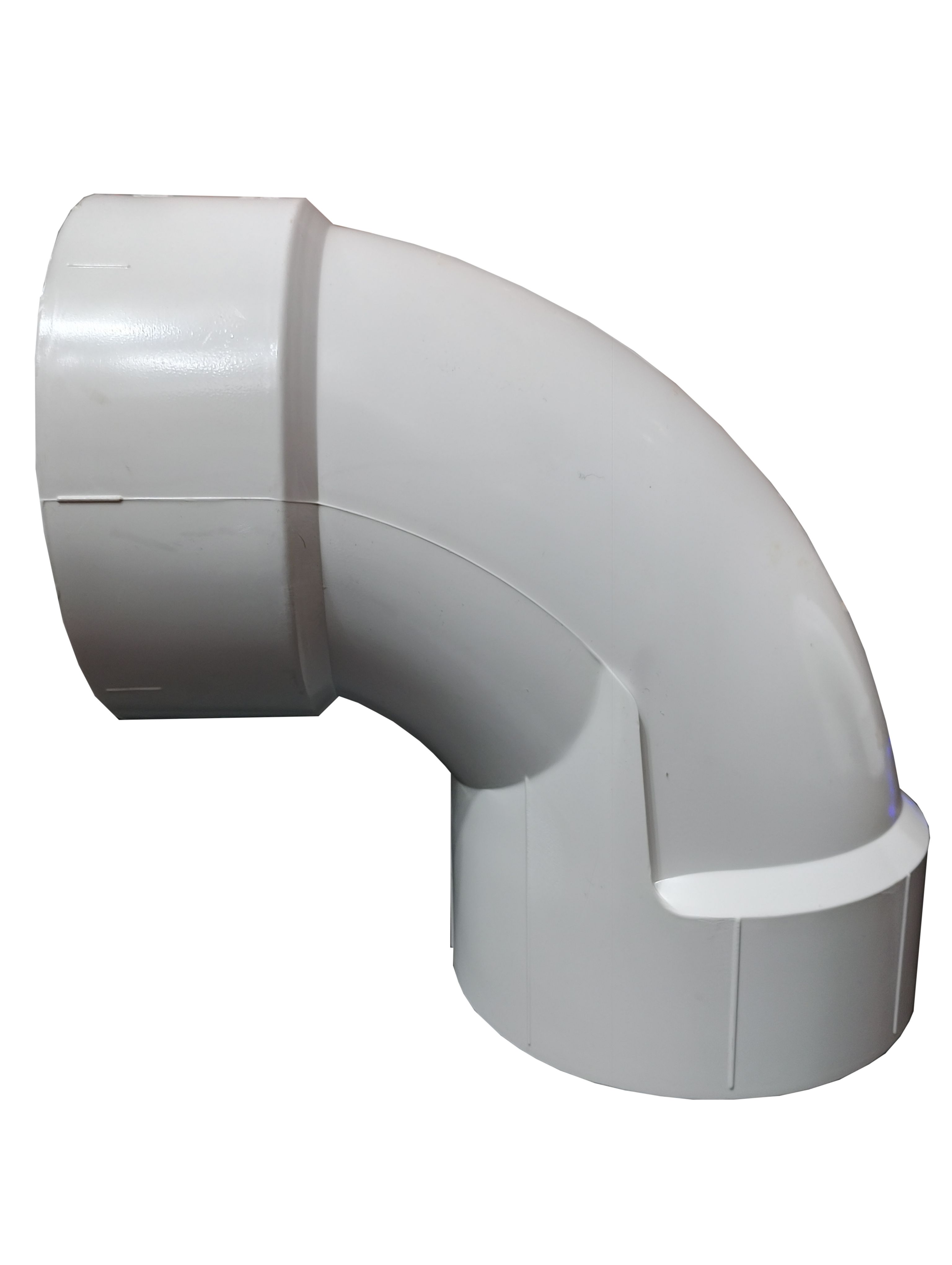 CODO DE PVC DWV CHARLOTTE DE 4" X 90°